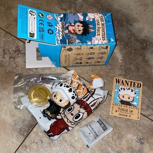 Pop Mart Labubu The Monsters x One Piece Series Trafalgar Law Figure